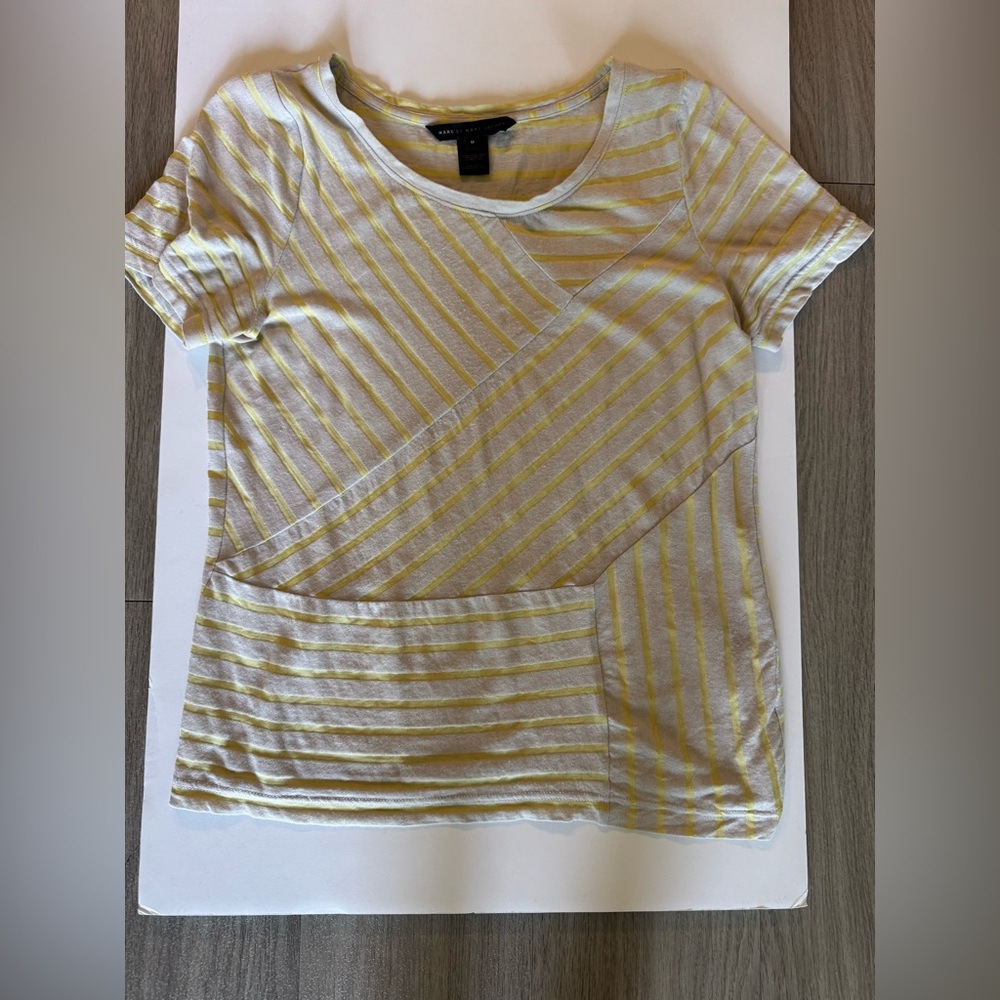 Gently Used Marc by Marc Jacobs Striped Tee - M
